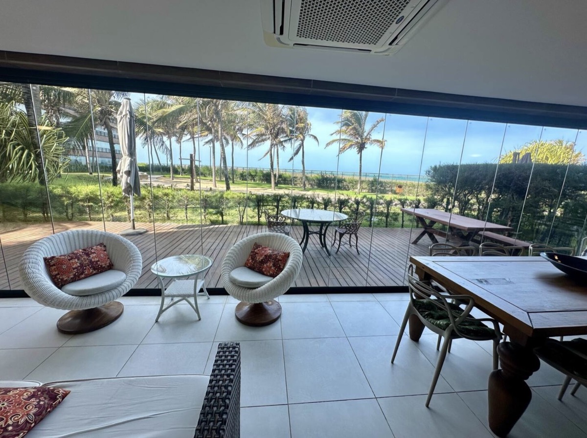 Apartment varanda with ocean view